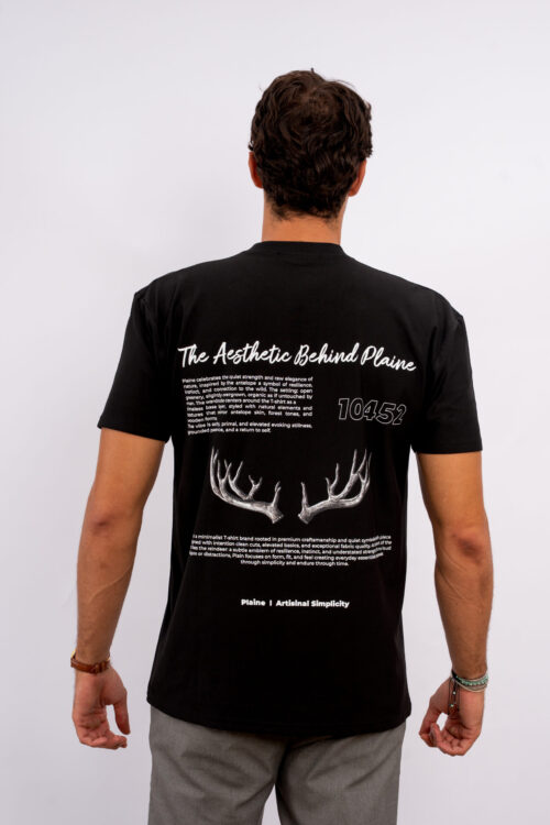 Oversized Script Black