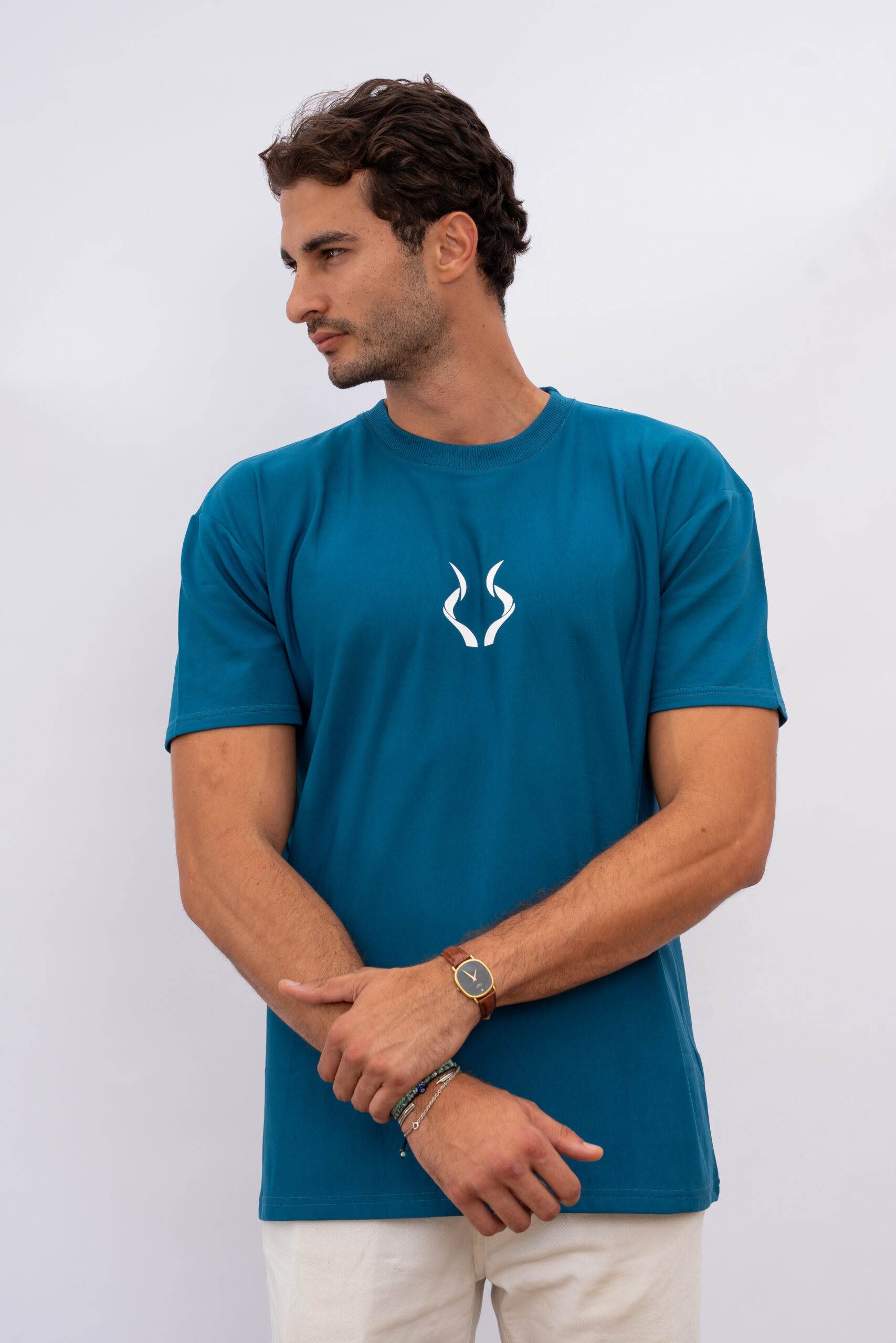 Oversized Script Blue - Image 2