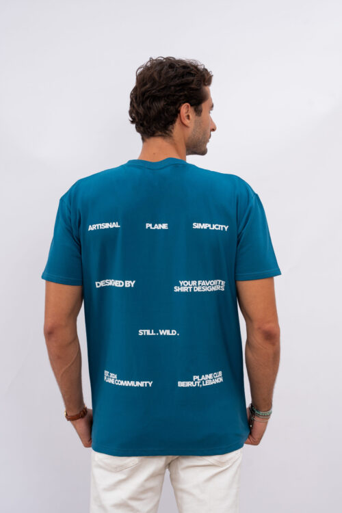 Oversized Statetment Blue