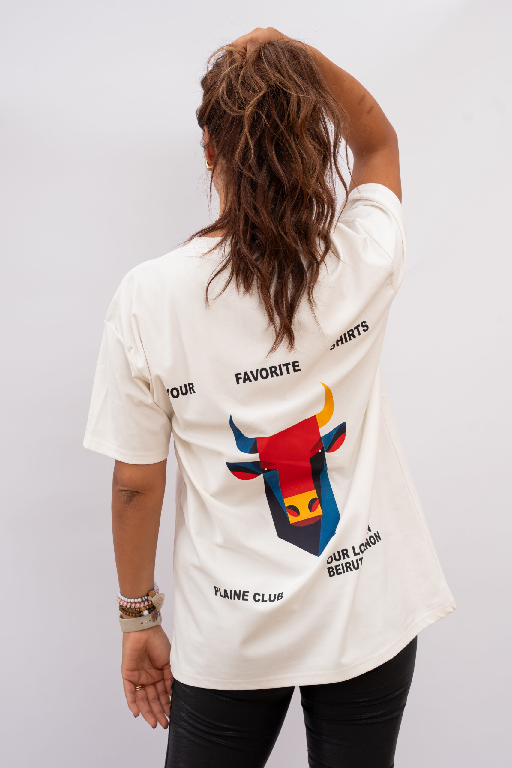 Oversized Toro White