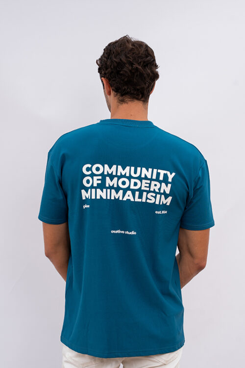 Oversized Community Blue