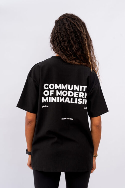 Oversized Community Black