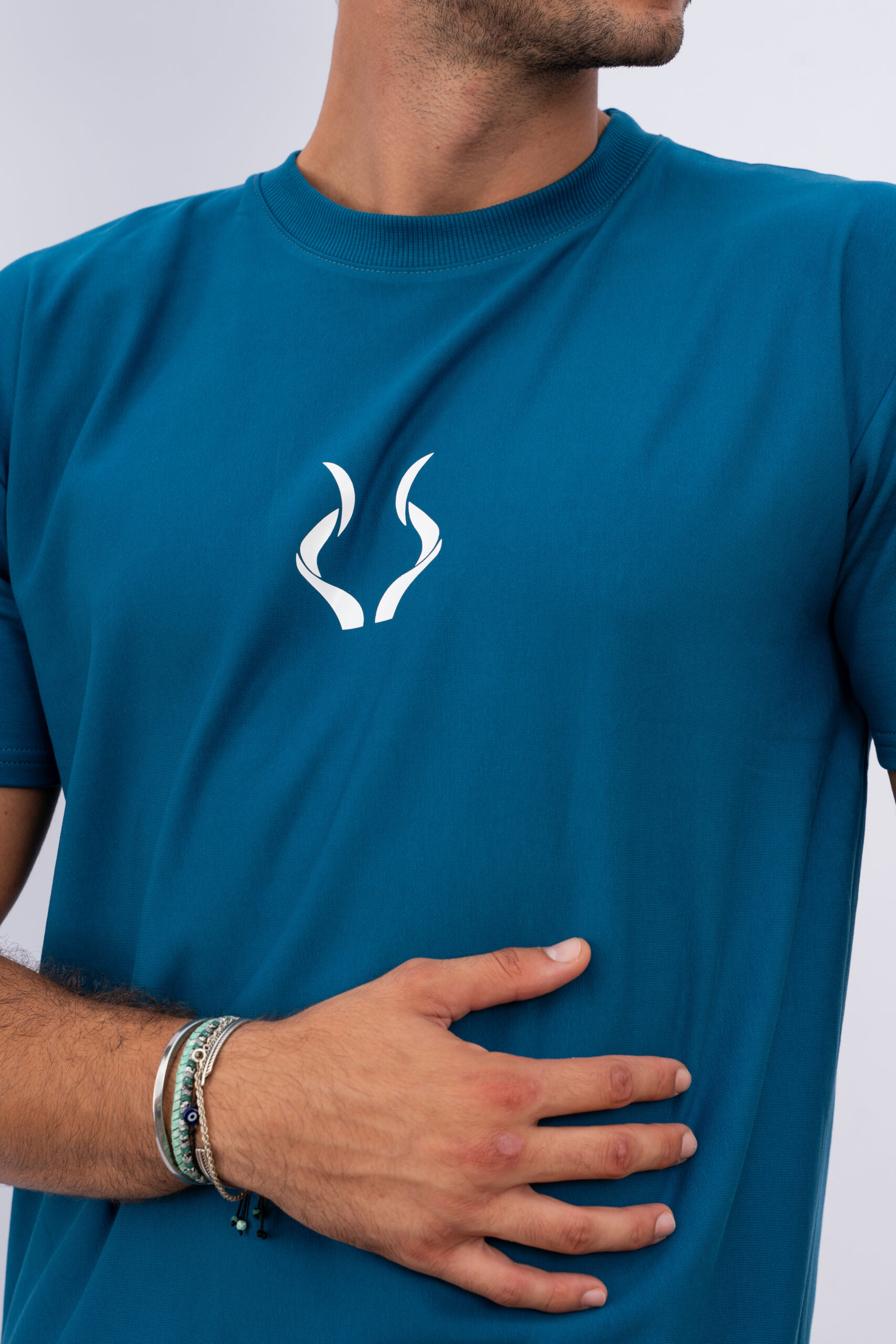 Oversized Script Blue - Image 3