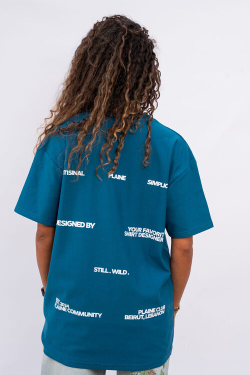 Oversized Statement Blue