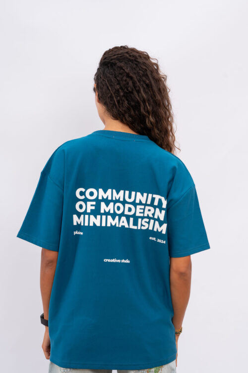 Oversized Community Blue