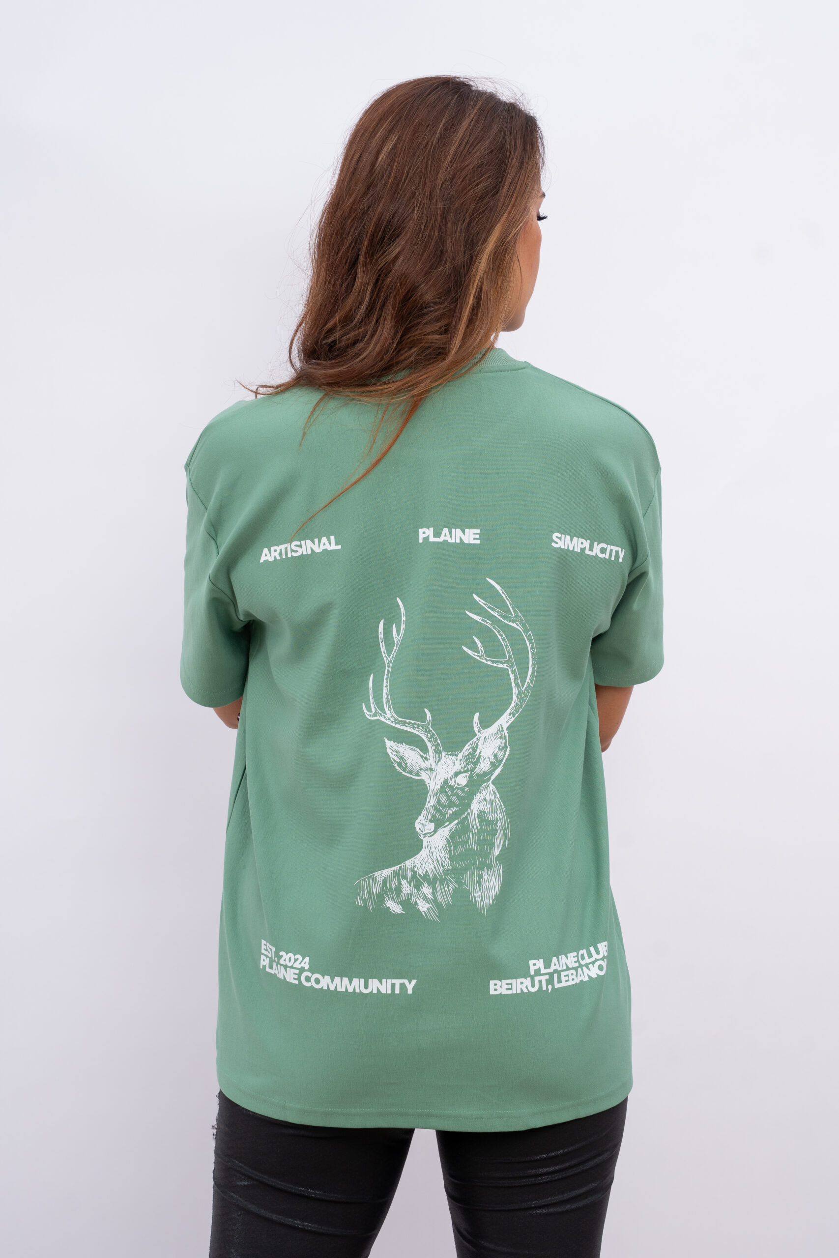 Oversized Origin Green