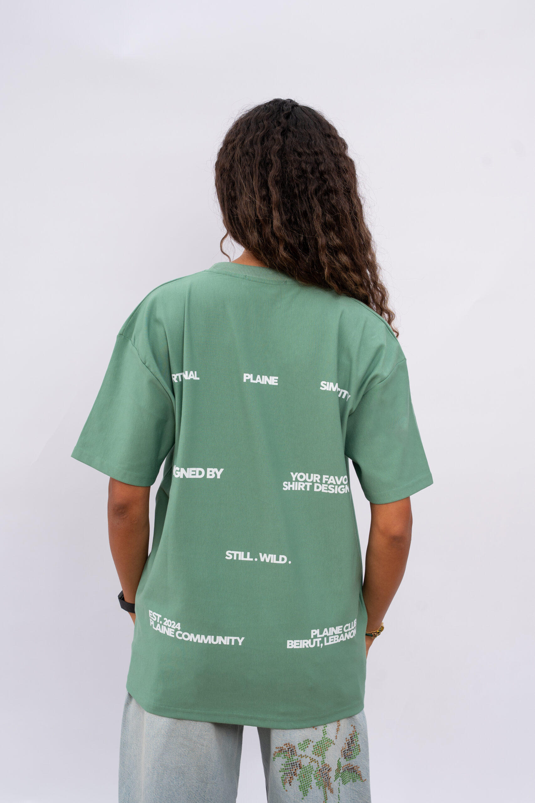 Oversized Statement Green